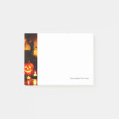 Halloween Pumpkin Lantern Post-it® Notes (Voorkant)