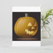 Halloween Pumpkin Lantern-uitvindingen Kaart (Staand voorkant)