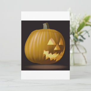 Halloween Pumpkin Lantern-uitvindingen Kaart