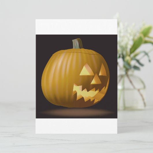 Halloween Pumpkin Lantern-uitvindingen Kaart