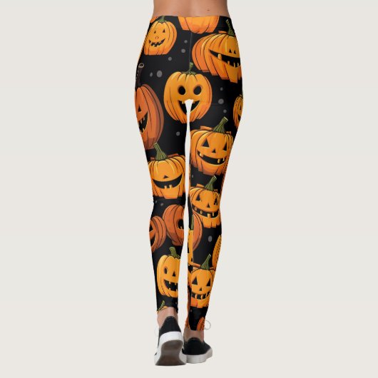 Halloween Pumpkin Leggings (Achterkant)