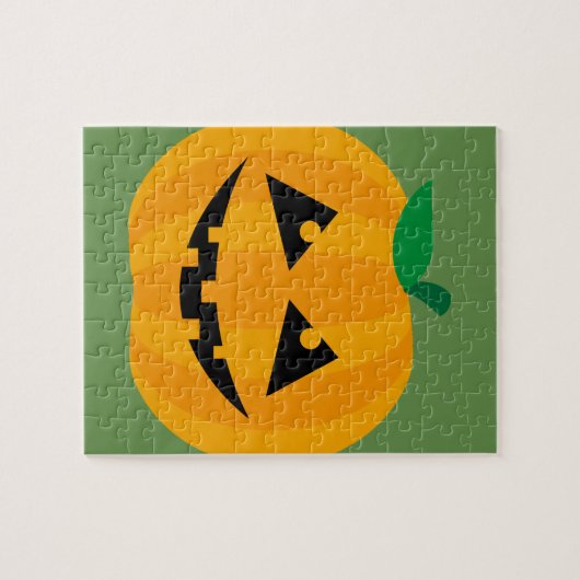 Halloween Pumpkin Legpuzzel (Horizontaal)