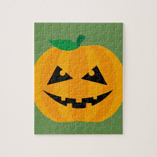 Halloween Pumpkin Legpuzzel (Verticaal)