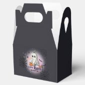 Halloween Pumpkin Little Boo Baby shower Bedankdoosjes (Geopend)