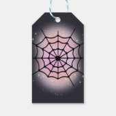 Halloween Pumpkin Little Boo Baby shower Cadeaulabel (Achterkant)