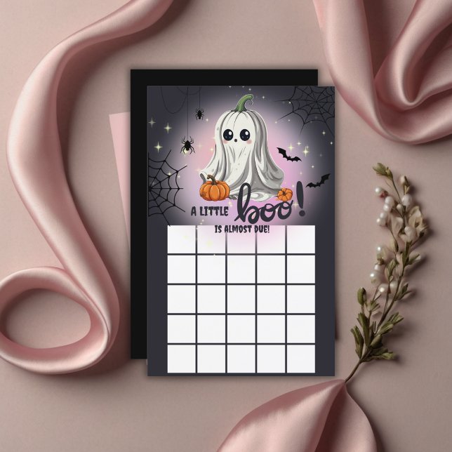 Halloween Pumpkin Little Boo Baby shower Game (Creator heeft geüpload)