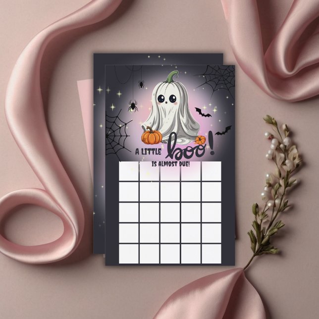 Halloween Pumpkin Little Boo Baby shower Game (Creator heeft geüpload)