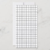 Halloween Pumpkin Little Boo Baby shower Invite Bedankkaart (Achterkant)