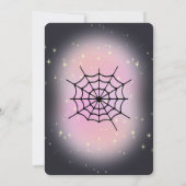 Halloween Pumpkin Little Boo Baby shower Kaart (Achterkant)