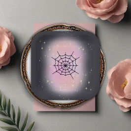 Halloween Pumpkin Little Boo Baby shower Papieren Bordje