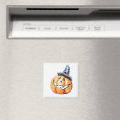 Halloween Pumpkin Magneet (Insitu (Vaatwasser))