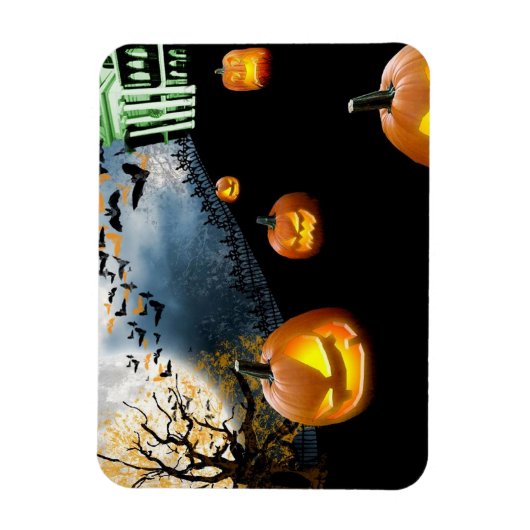 Halloween Pumpkin Magneet (Verticaal)