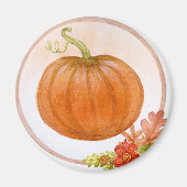 Halloween Pumpkin Magnet (Voorkant)