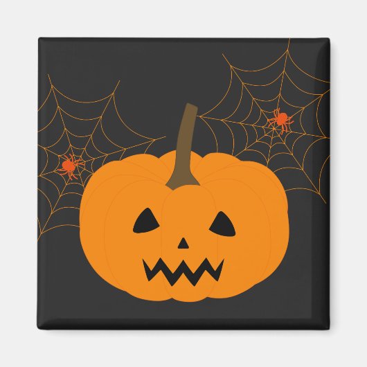 Halloween Pumpkin Magnet (Voorkant)