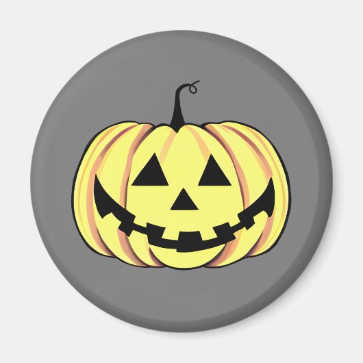 Halloween Pumpkin Magnet (Voorkant)