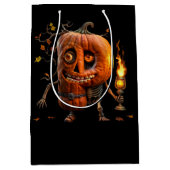 Halloween Pumpkin Medium Cadeauzakje (Voorkant)