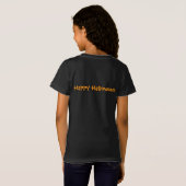Halloween Pumpkin Mess Kind T-shirt (Achterkant volledig)