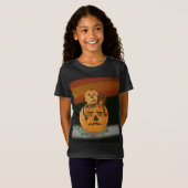 Halloween Pumpkin Mess Kind T-shirt (Voorkant volledig)