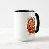 Halloween Pumpkin Mok (Voorkant rechts)