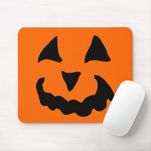 Halloween Pumpkin Mousepad Muismat (Met muis)
