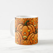 Halloween Pumpkin Mug Koffiemok (Voorkant links)