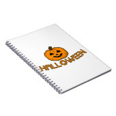 Halloween pumpkin          notitieboek (Rechterzijde)