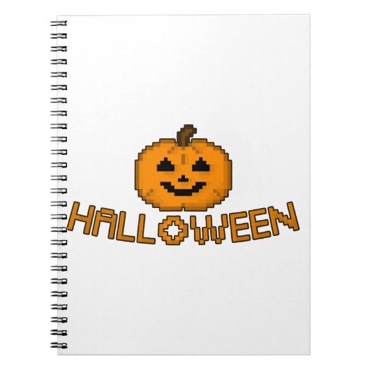 Halloween pumpkin          notitieboek (Voorkant)