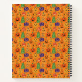 Halloween Pumpkin Notitieboek (Achterkant)