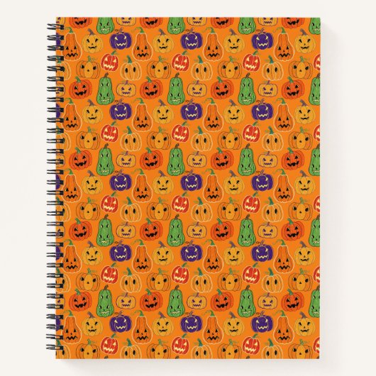 Halloween Pumpkin Notitieboek (Voorkant)