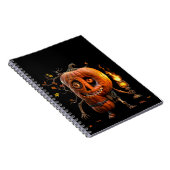 Halloween Pumpkin Notitieboek (Rechterzijde)