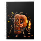 Halloween Pumpkin Notitieboek (Voorkant)