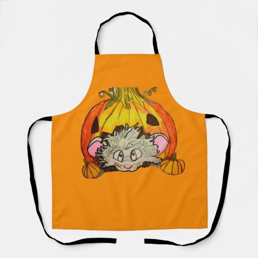 HALLOWEEN PUMPKIN ON TOP OF A MOUSE  SCHORT (Voorkant)