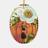 Halloween Pumpkin Ornament (Voorkant)