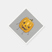 Halloween Pumpkin Paper Napkin Servet (Hoek)