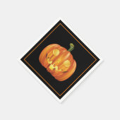 Halloween Pumpkin Paper Napkins Servet (Hoek)