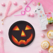 Halloween Pumpkin Papieren Bordje (Feest)