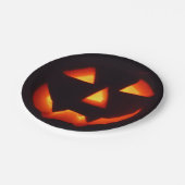 Halloween Pumpkin Papieren Bordje (Gekanteld)