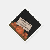 Halloween Pumpkin Party Jack O lantaarn servetten (Hoek)