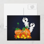 Halloween Pumpkin Patch Briefkaart (Voorkant / Achterkant)