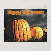 Halloween Pumpkin Patch Briefkaart (Voorkant)
