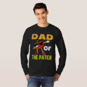 Halloween Pumpkin Patch Dad Of The Patch Jack O La T-shirt (Voorkant volledig)