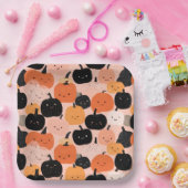 Halloween Pumpkin Patch – Feestelijke Herfst Papieren Bordje (Feest)