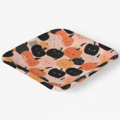 Halloween Pumpkin Patch – Feestelijke Herfst Papieren Bordje (Gebogen)