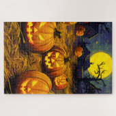 Halloween Pumpkin Patch Legpuzzel (Horizontaal)