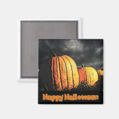 Halloween Pumpkin Patch Magneet (Voorkant / Achterkant)
