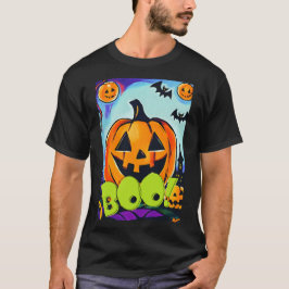 Halloween Pumpkin Patch Mischief: Vleermuizen en B T-shirt