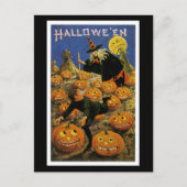 Halloween Pumpkin Patch Nightmare Briefkaart (Voorkant)