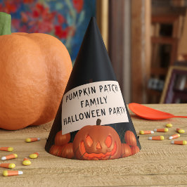 Halloween Pumpkin Patch Party Pet Feesthoedjes