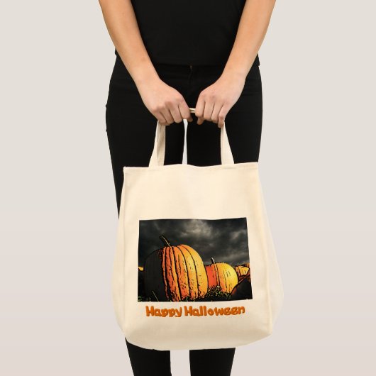 Halloween Pumpkin Patch Tote Bag (Voorkant (product))