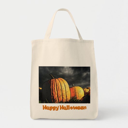 Halloween Pumpkin Patch Tote Bag (Voorkant)